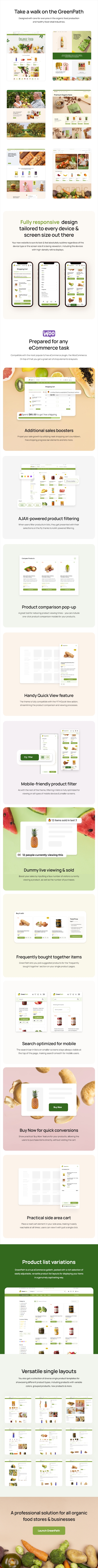 GreenPath - Organic Food Store WordPress Theme - 1